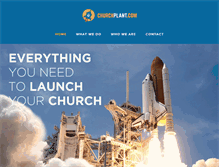 Tablet Screenshot of churchplant.com