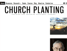 Tablet Screenshot of churchplant.net